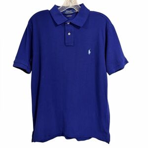 Polo Ralph Lauren Men's Vintage Royal Blue Polo Shirt
